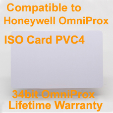 Printable Proximity Card N10002 Honeywell OmniProx ISO Card PVC4